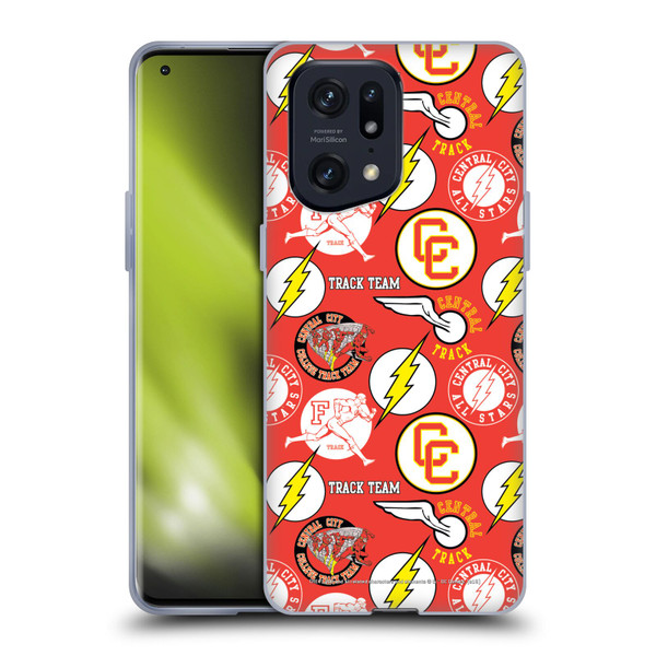 The Flash DC Comics Fast Fashion Pattern Soft Gel Case for OPPO Find X5 Pro