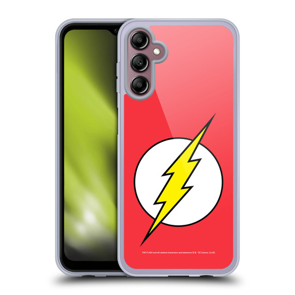 The Flash DC Comics Logo Plain Soft Gel Case for Samsung Galaxy A14 5G