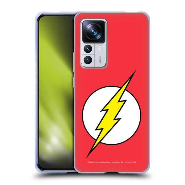 The Flash DC Comics Logo Plain Soft Gel Case for Xiaomi 12T Pro