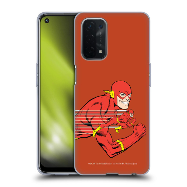 The Flash DC Comics Vintage Double Soft Gel Case for OPPO A54 5G
