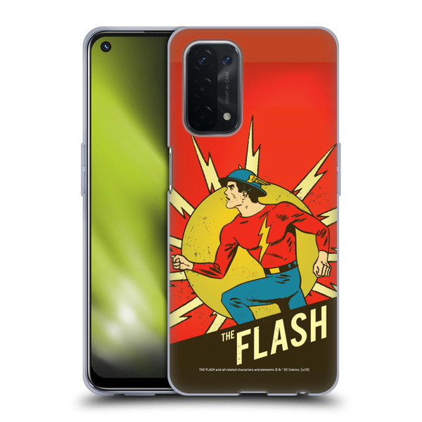 The Flash DC Comics Vintage Jay Garrick 2 Soft Gel Case for OPPO A54 5G