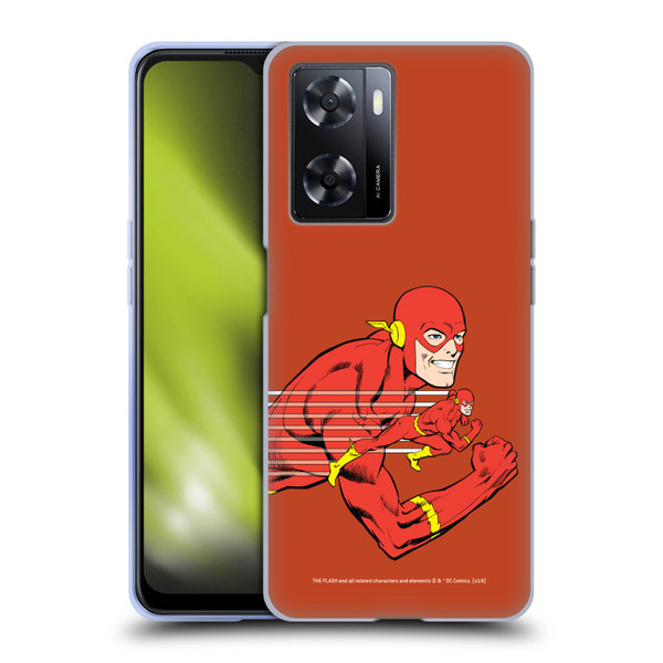 The Flash DC Comics Vintage Double Soft Gel Case for OPPO A57s