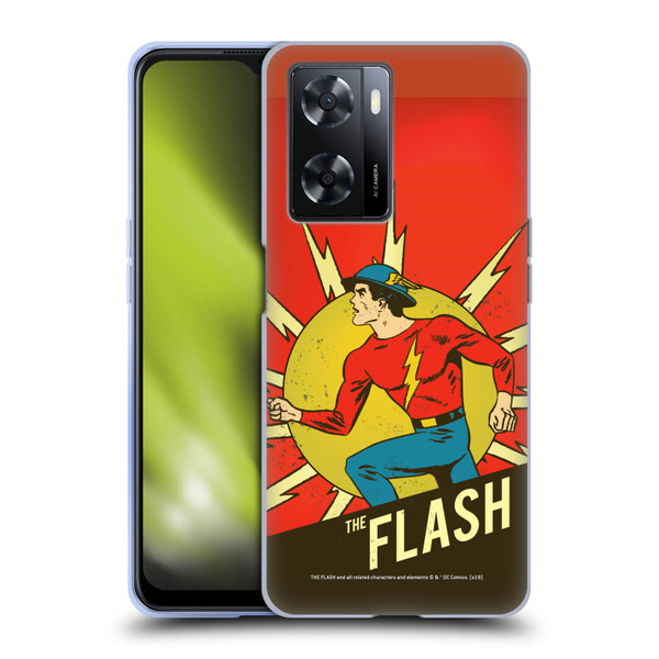 The Flash DC Comics Vintage Jay Garrick 2 Soft Gel Case for OPPO A57s
