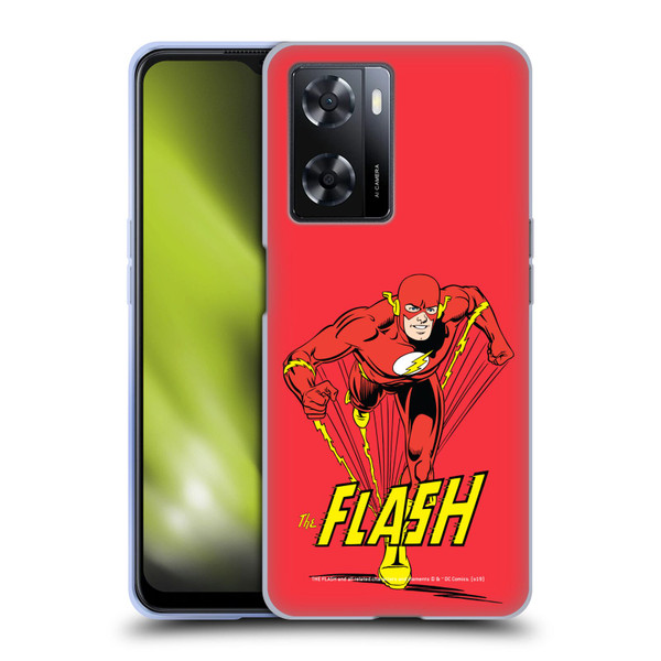 The Flash DC Comics Vintage Speedster Soft Gel Case for OPPO A57s