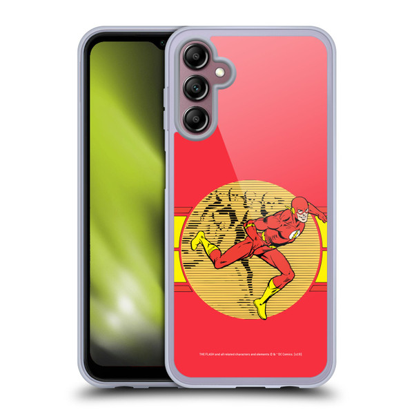 The Flash DC Comics Vintage Fast Soft Gel Case for Samsung Galaxy A14 5G