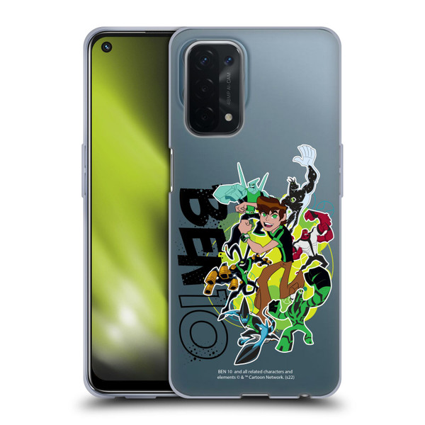 Ben 10: Omniverse Graphics Character Art Soft Gel Case for OPPO A54 5G