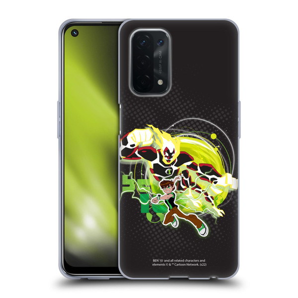 Ben 10: Omniverse Graphics Heatblast Soft Gel Case for OPPO A54 5G