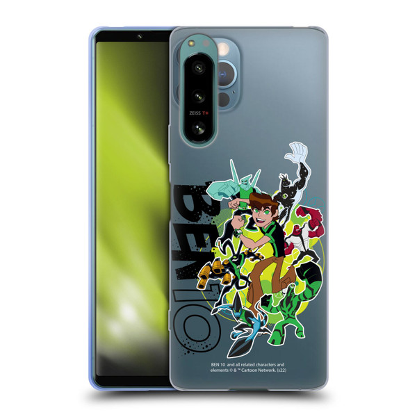 Ben 10: Omniverse Graphics Character Art Soft Gel Case for Sony Xperia 5 IV