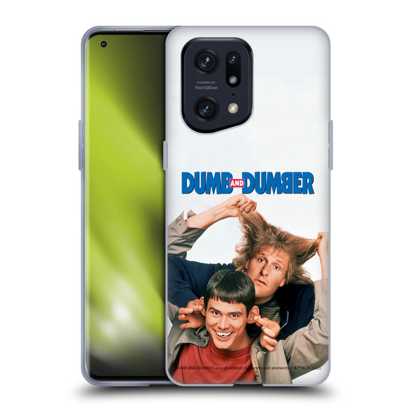 Dumb And Dumber Key Art Characters 2 Soft Gel Case for OPPO Find X5 Pro