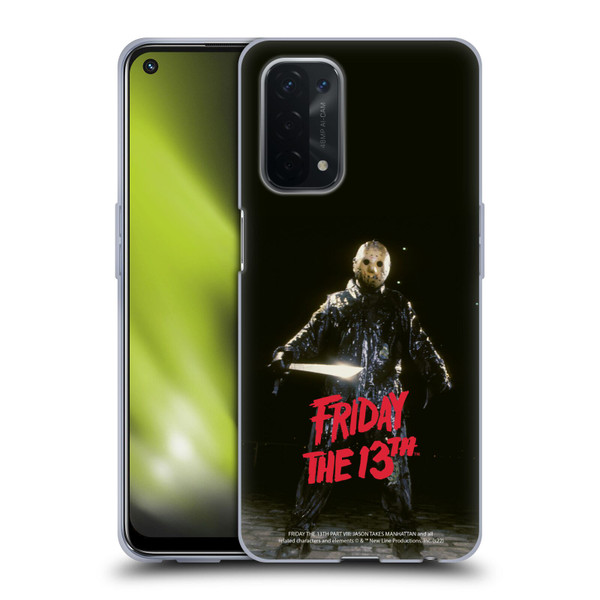 Friday the 13th Part VIII Jason Takes Manhattan Graphics Jason Voorhees Soft Gel Case for OPPO A54 5G