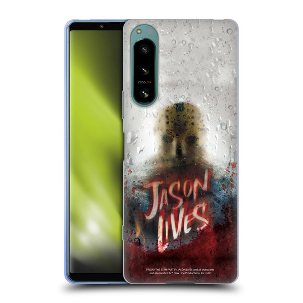 Friday the 13th Part VI Jason Lives Key Art Poster 2 Soft Gel Case for Sony Xperia 5 IV
