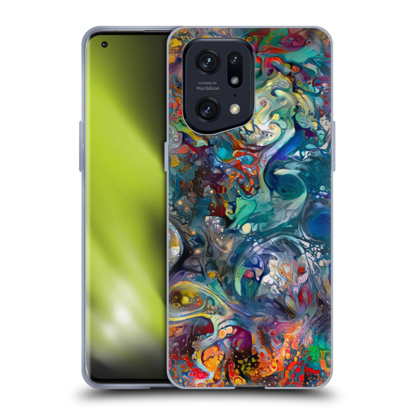 Cosmo18 Jupiter Fantasy Bloom Soft Gel Case for OPPO Find X5 Pro