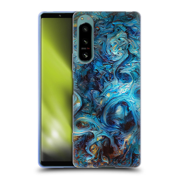 Cosmo18 Jupiter Fantasy Blue Soft Gel Case for Sony Xperia 5 IV