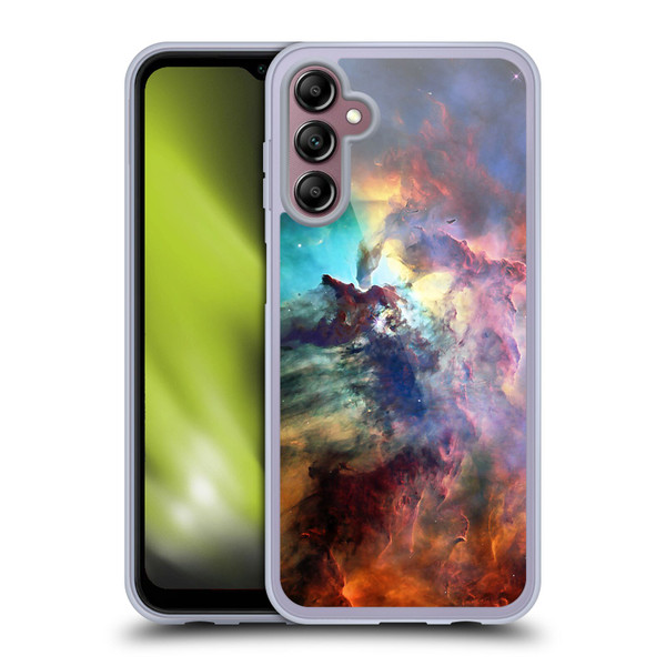 Cosmo18 Space Lagoon Nebula Soft Gel Case for Samsung Galaxy A14 5G