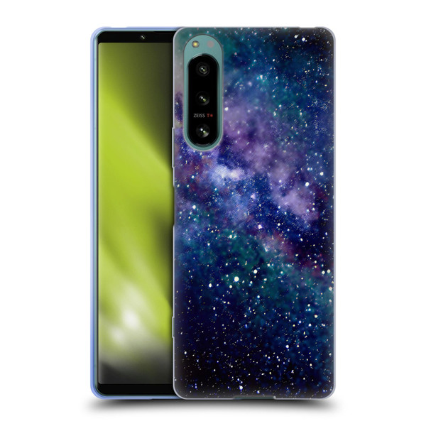 Cosmo18 Space Milky Way Soft Gel Case for Sony Xperia 5 IV