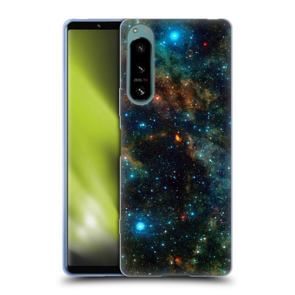 Cosmo18 Space Star Formation Soft Gel Case for Sony Xperia 5 IV