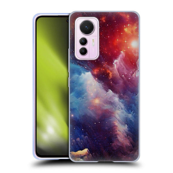 Cosmo18 Space Mysterious Space Soft Gel Case for Xiaomi 12 Lite