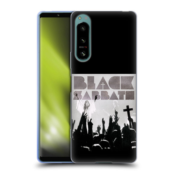Black Sabbath Key Art Victory Soft Gel Case for Sony Xperia 5 IV