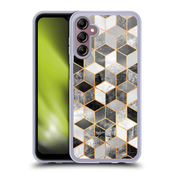 Elisabeth Fredriksson Cubes Collection Black And White Soft Gel Case for Samsung Galaxy A14 5G
