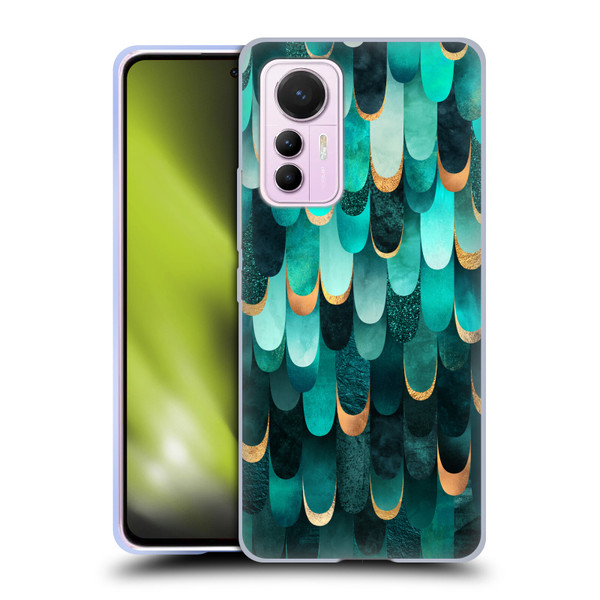 Elisabeth Fredriksson Sparkles Turquoise Soft Gel Case for Xiaomi 12 Lite