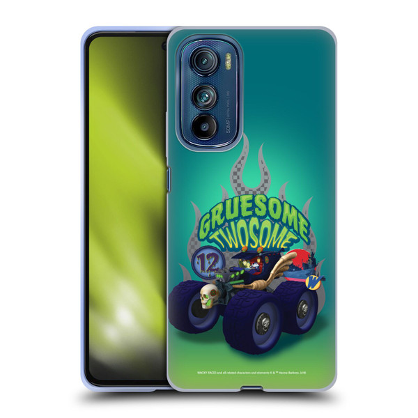 Wacky Races 2016 Graphics Gruesome Twosome Soft Gel Case for Motorola Edge 30