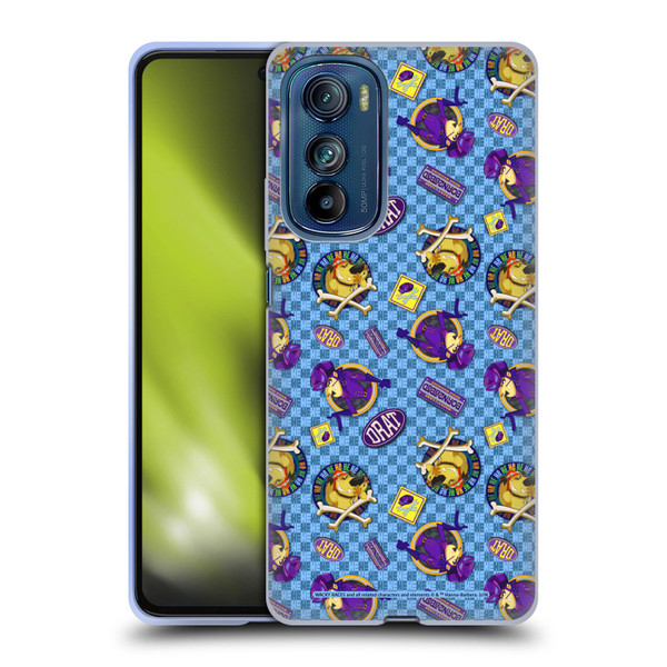 Wacky Races 2016 Graphics Pattern 1 Soft Gel Case for Motorola Edge 30