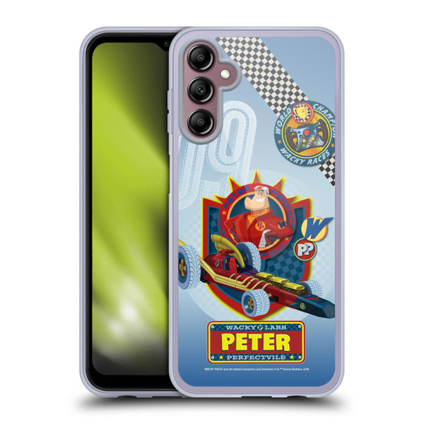 Wacky Races 2016 Graphics Peter Perfect Soft Gel Case for Samsung Galaxy A14 5G