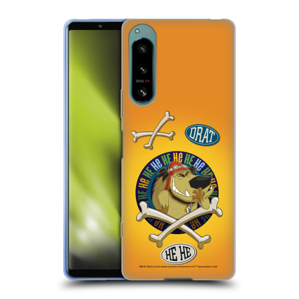 Wacky Races 2016 Graphics Muttley Soft Gel Case for Sony Xperia 5 IV