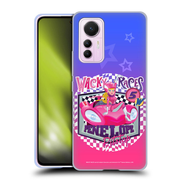 Wacky Races 2016 Graphics Penelope Pitstop Soft Gel Case for Xiaomi 12 Lite