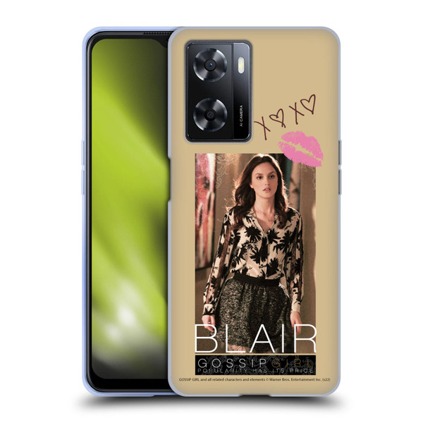 Gossip Girl Graphics Blair Soft Gel Case for OPPO A57s