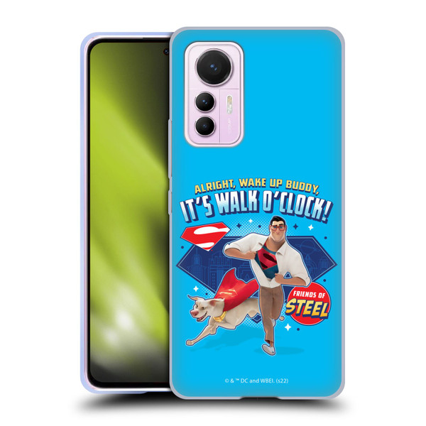 DC League Of Super Pets Graphics It's Walk O' Clock Soft Gel Case for Xiaomi 12 Lite