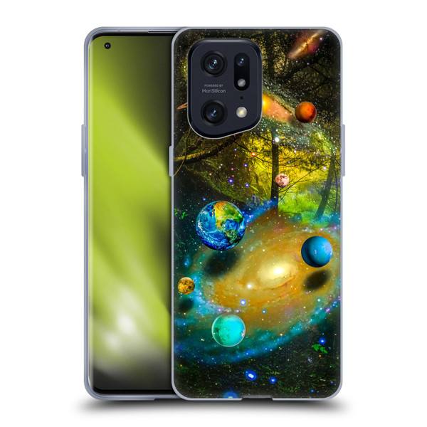 Dave Loblaw Sci-Fi And Surreal Universal Forest Soft Gel Case for OPPO Find X5 Pro