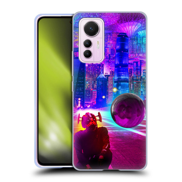 Dave Loblaw Sci-Fi And Surreal Synthwave Street Soft Gel Case for Xiaomi 12 Lite