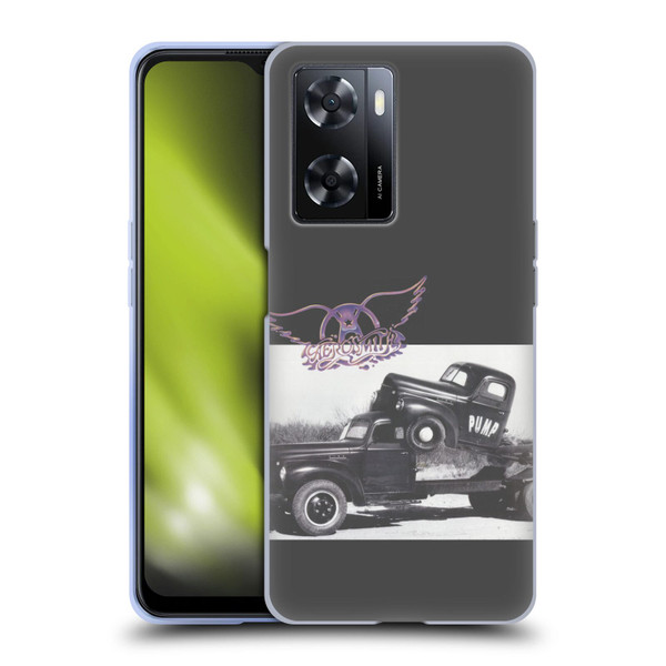 Aerosmith Black And White The Pump Soft Gel Case for OPPO A57s