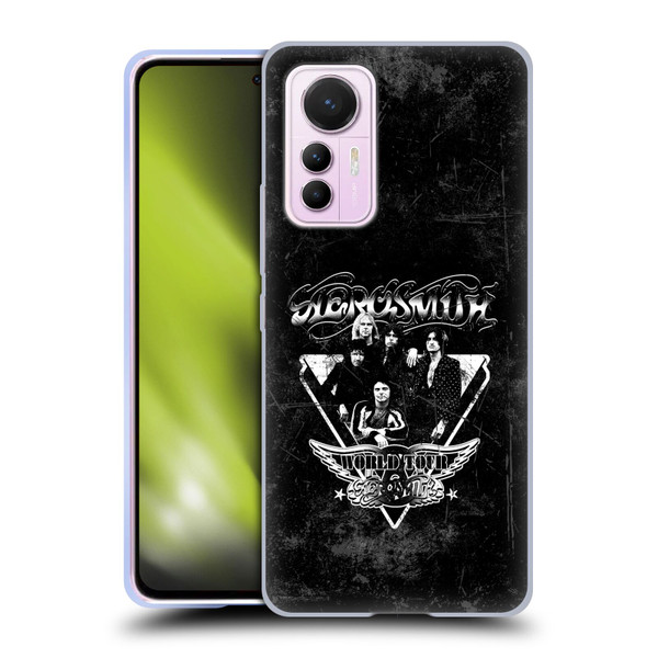 Aerosmith Black And White World Tour Soft Gel Case for Xiaomi 12 Lite