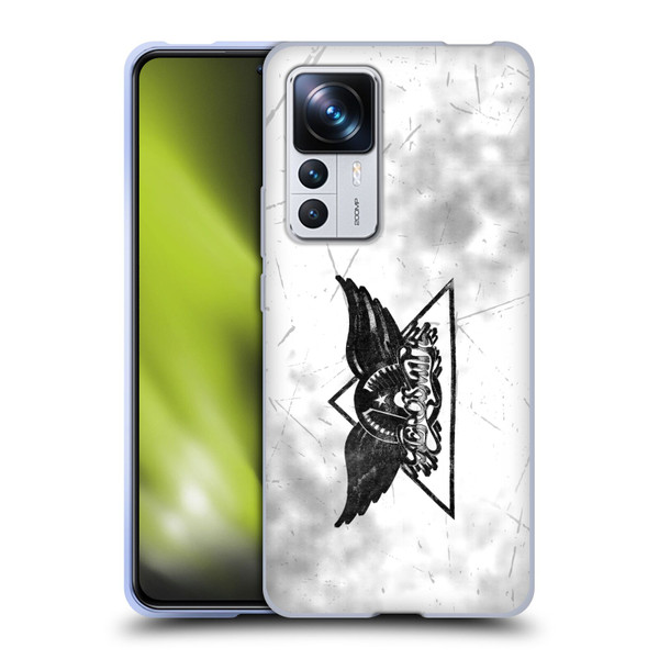 Aerosmith Black And White Triangle Winged Logo Soft Gel Case for Xiaomi 12T Pro