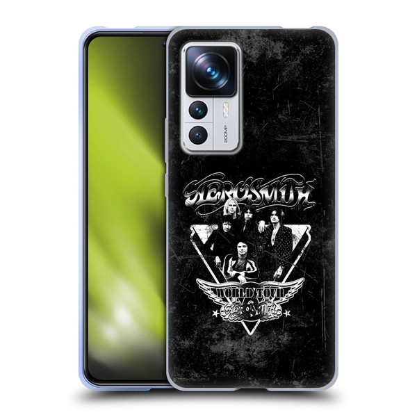 Aerosmith Black And White World Tour Soft Gel Case for Xiaomi 12T Pro