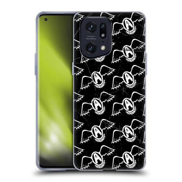 Aerosmith Classics Logo Pattern Soft Gel Case for OPPO Find X5 Pro