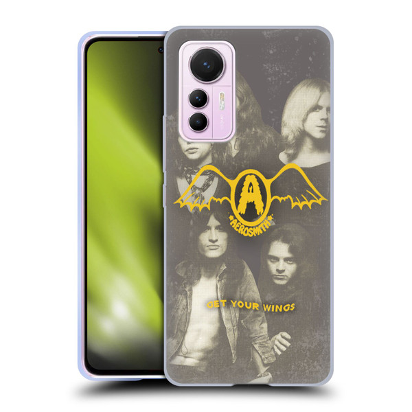 Aerosmith Classics Get Your Wings Soft Gel Case for Xiaomi 12 Lite