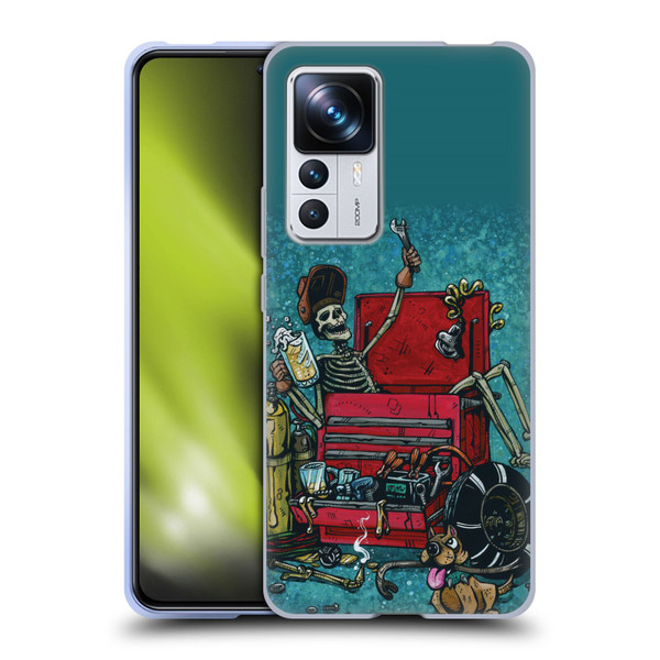 David Lozeau Colourful Art Garage Soft Gel Case for Xiaomi 12T Pro