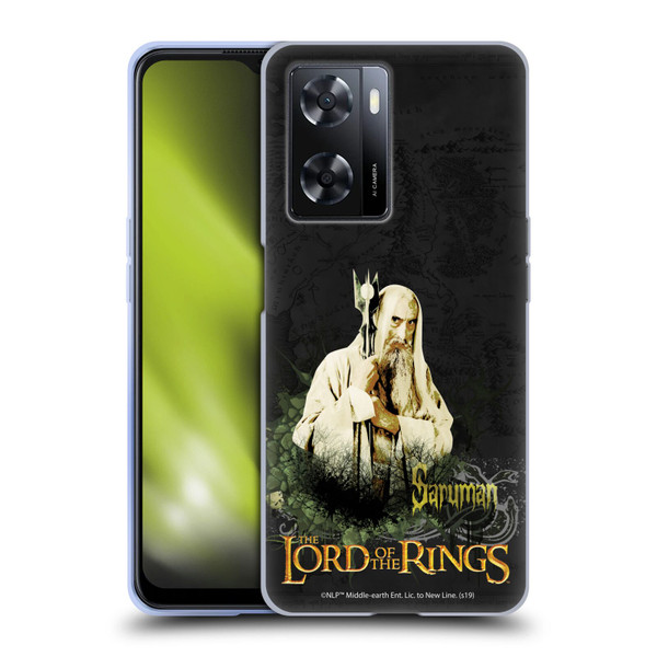 The Lord Of The Rings The Fellowship Of The Ring Character Art Saruman Soft Gel Case for OPPO A57s
