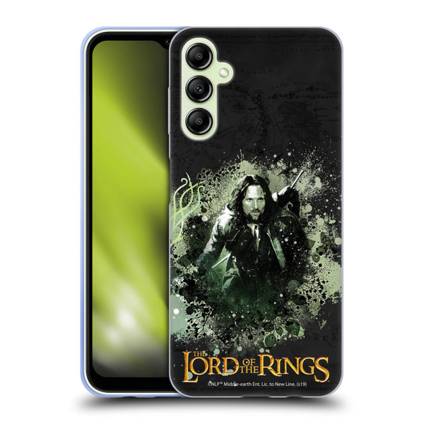 The Lord Of The Rings The Fellowship Of The Ring Character Art Aragorn Soft Gel Case for Samsung Galaxy A14 5G