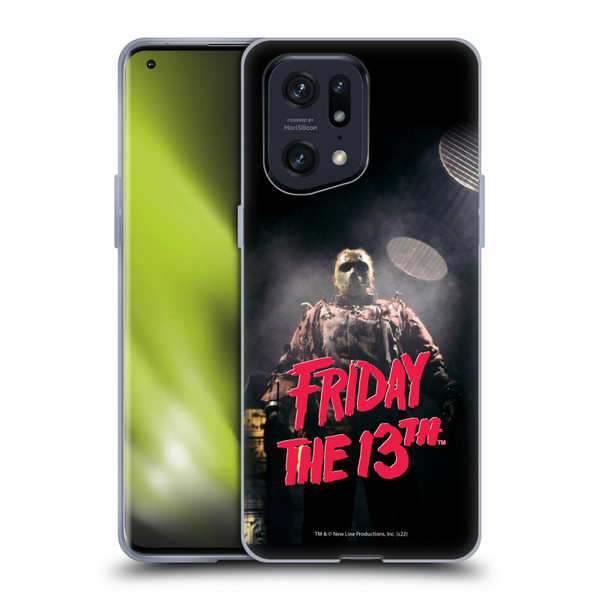Friday the 13th: Jason X Comic Art And Logos Jason Voorhees Soft Gel Case for OPPO Find X5 Pro