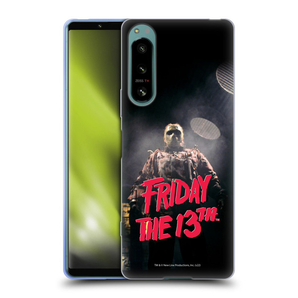 Friday the 13th: Jason X Comic Art And Logos Jason Voorhees Soft Gel Case for Sony Xperia 5 IV