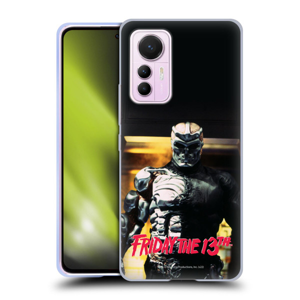 Friday the 13th: Jason X Comic Art And Logos Black And Red Soft Gel Case for Xiaomi 12 Lite