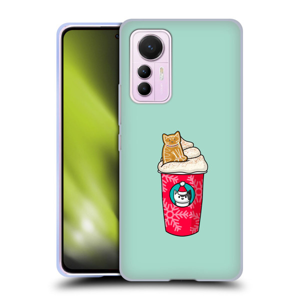 Beth Wilson Doodlecats Gingerbread Latte Soft Gel Case for Xiaomi 12 Lite