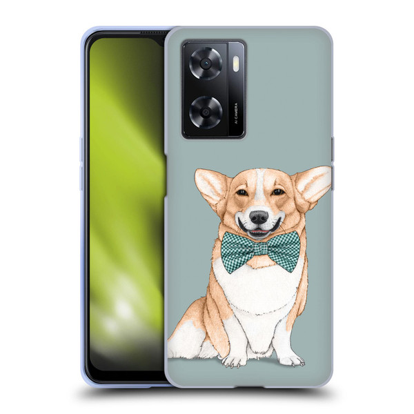 Barruf Dogs Corgi Soft Gel Case for OPPO A57s