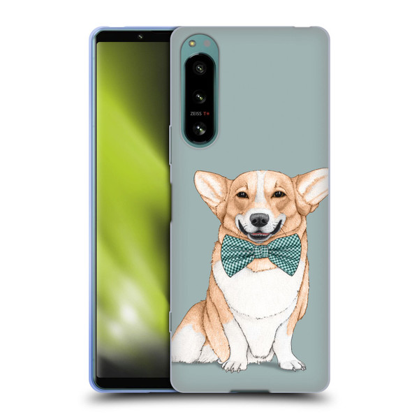 Barruf Dogs Corgi Soft Gel Case for Sony Xperia 5 IV