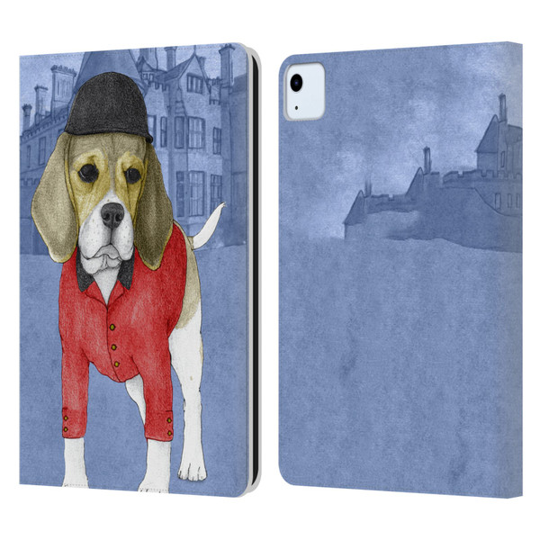 Barruf Dogs Beagle Leather Book Wallet Case Cover For Apple iPad Air 11 2020/2022/2024