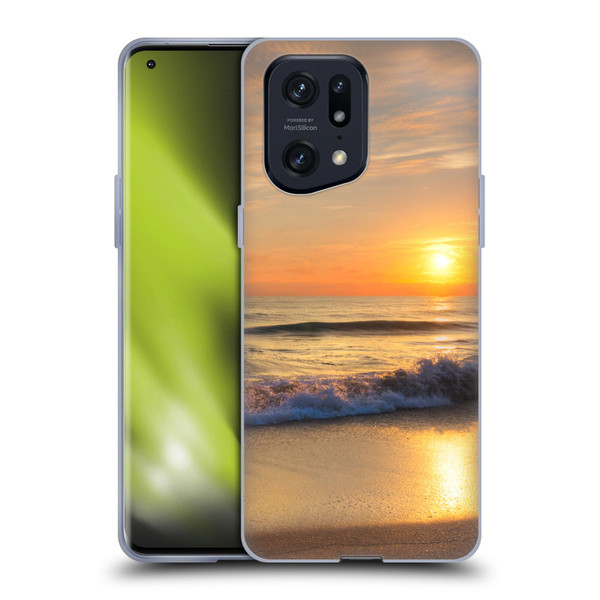 Celebrate Life Gallery Beaches Breathtaking Soft Gel Case for OPPO Find X5 Pro